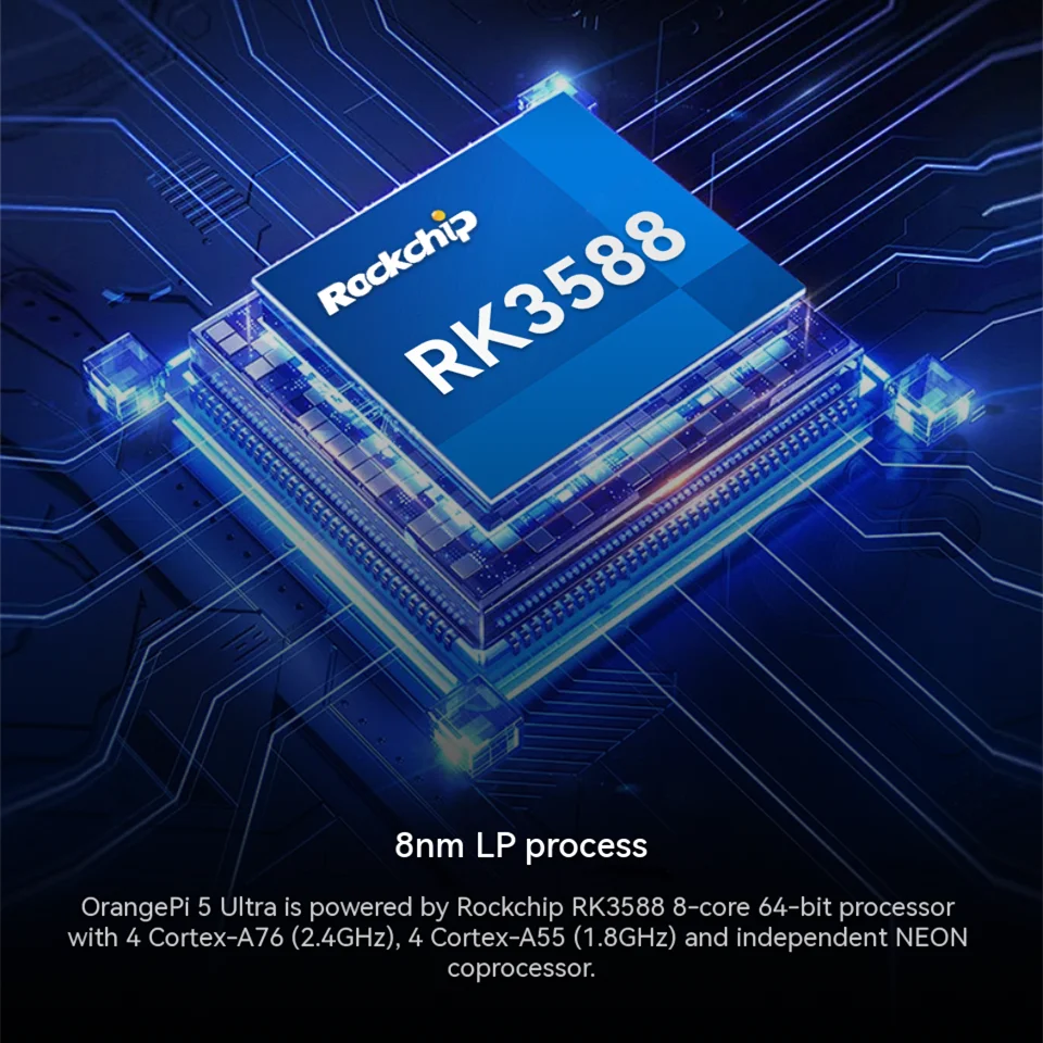 Orange pi-5ウルトラRAMロックチップボード,8G - Rockchip Rk3588 Development Board のレビューと価格