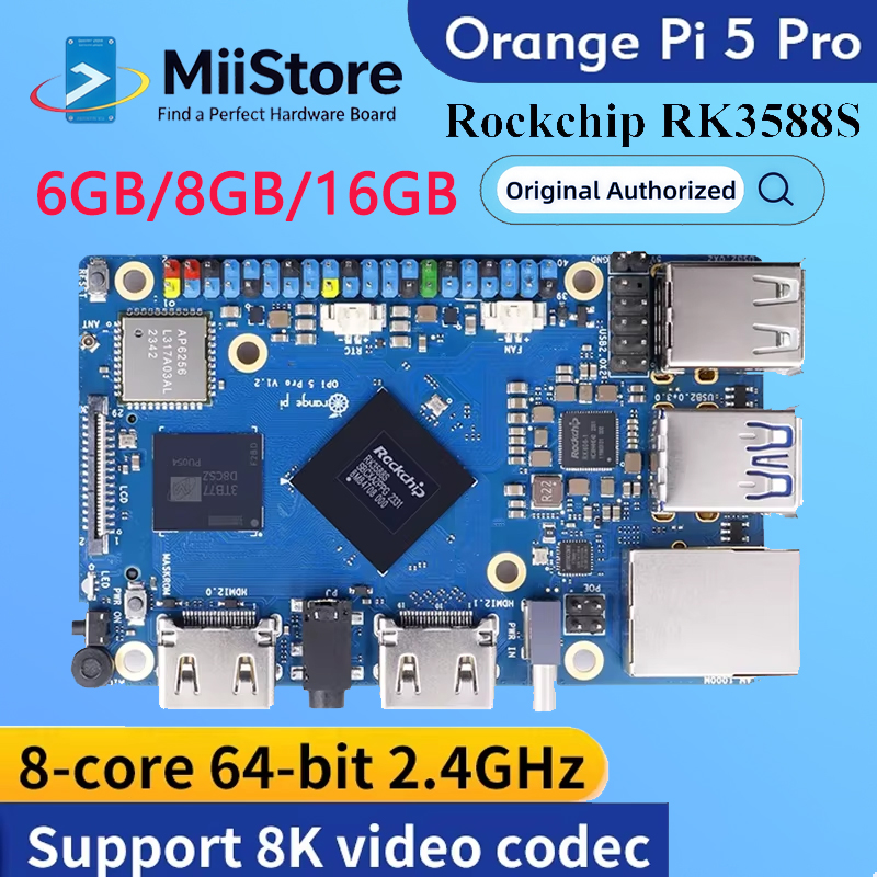 Orange Pi 5 Pro 6GB / 8GB / 16 - Orange Pi 5 Plus 16Gb のレビューと価格