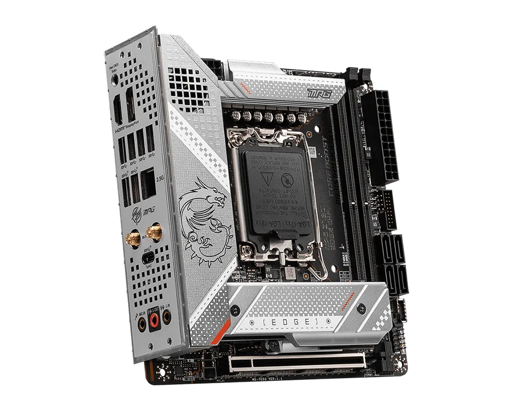 MSI MPG Z790I EDGE WIFI マザーボード - Lga1700 Itx Motherboard Ddr5 のレビューと価格
