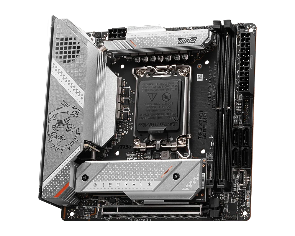 MSI MPG Z790I EDGE WIFI マザーボード - Lga1700 Itx Motherboard Ddr5 のレビューと価格